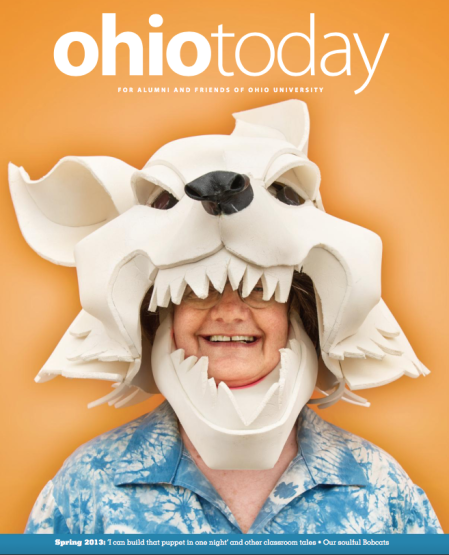 Cover of 2013 spring issue of Ohio Today