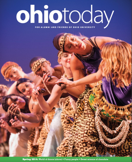 Cover of 2014 Spring issue of Ohio Today