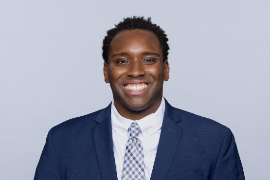 A professional headshot of Jaylen Bannerman-Oden.