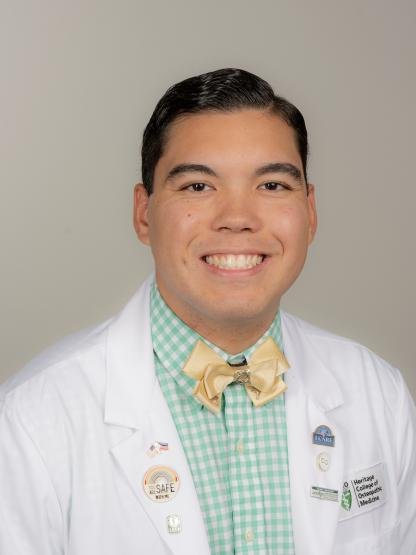 Medical student Sean Diment