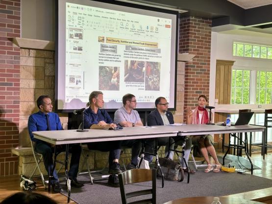 OHIO Alumni speak at the Alumni Luncheon and Dialogue