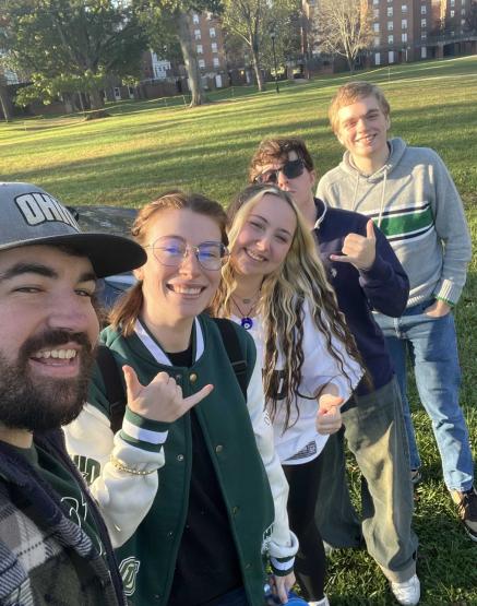 Bobcats Rally on the Hill members