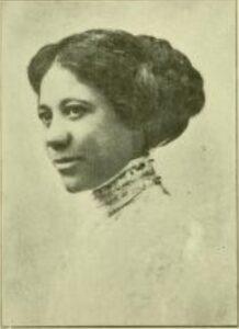 an old photograph of Carrie Clifford Williams