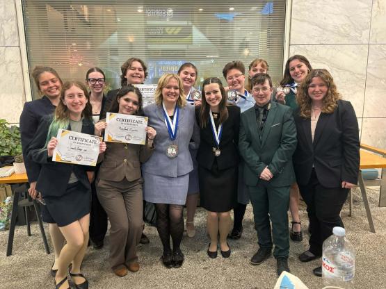 Speech and Debate team