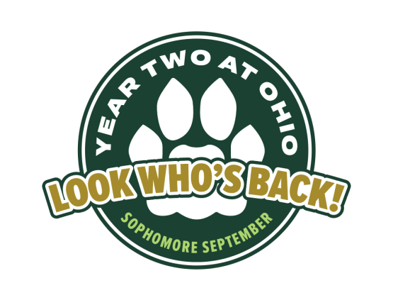 Look Who's Back! Year Two at OHIO. Sophomore September.