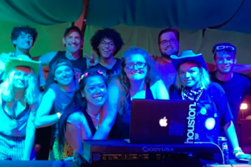 MDIA students at Bonnaroo 