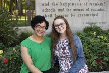 Justice Riley and Marissa Johnson