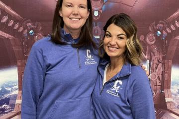 Lindsay Burns and Chelsea Herbert