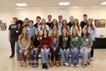 A group highschool students