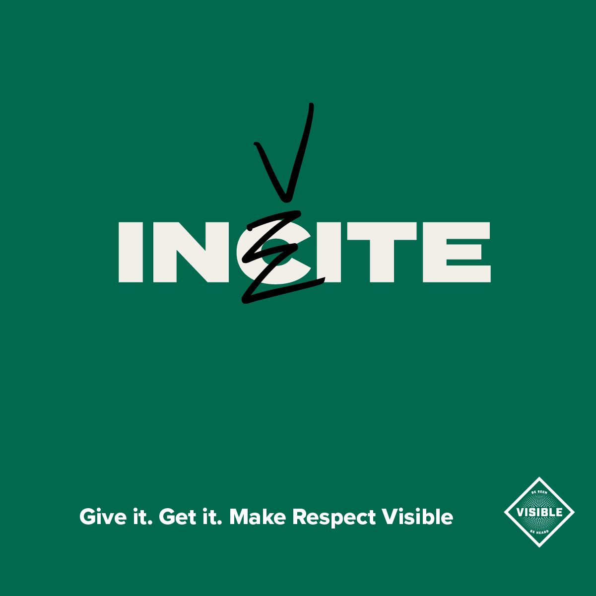 The word "incite" has the c scratched out and changed to a v, so it reads "invite"