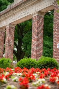 Alumni gateway with read flowers
