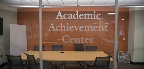 Looking into the academic achievement center