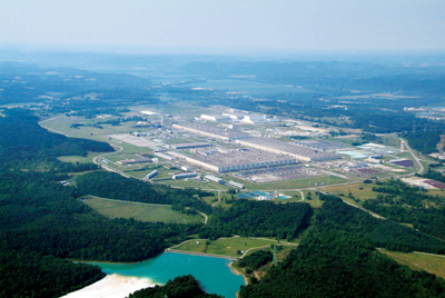 The PORTS site that covers 3,777 acres in southern Ohio.