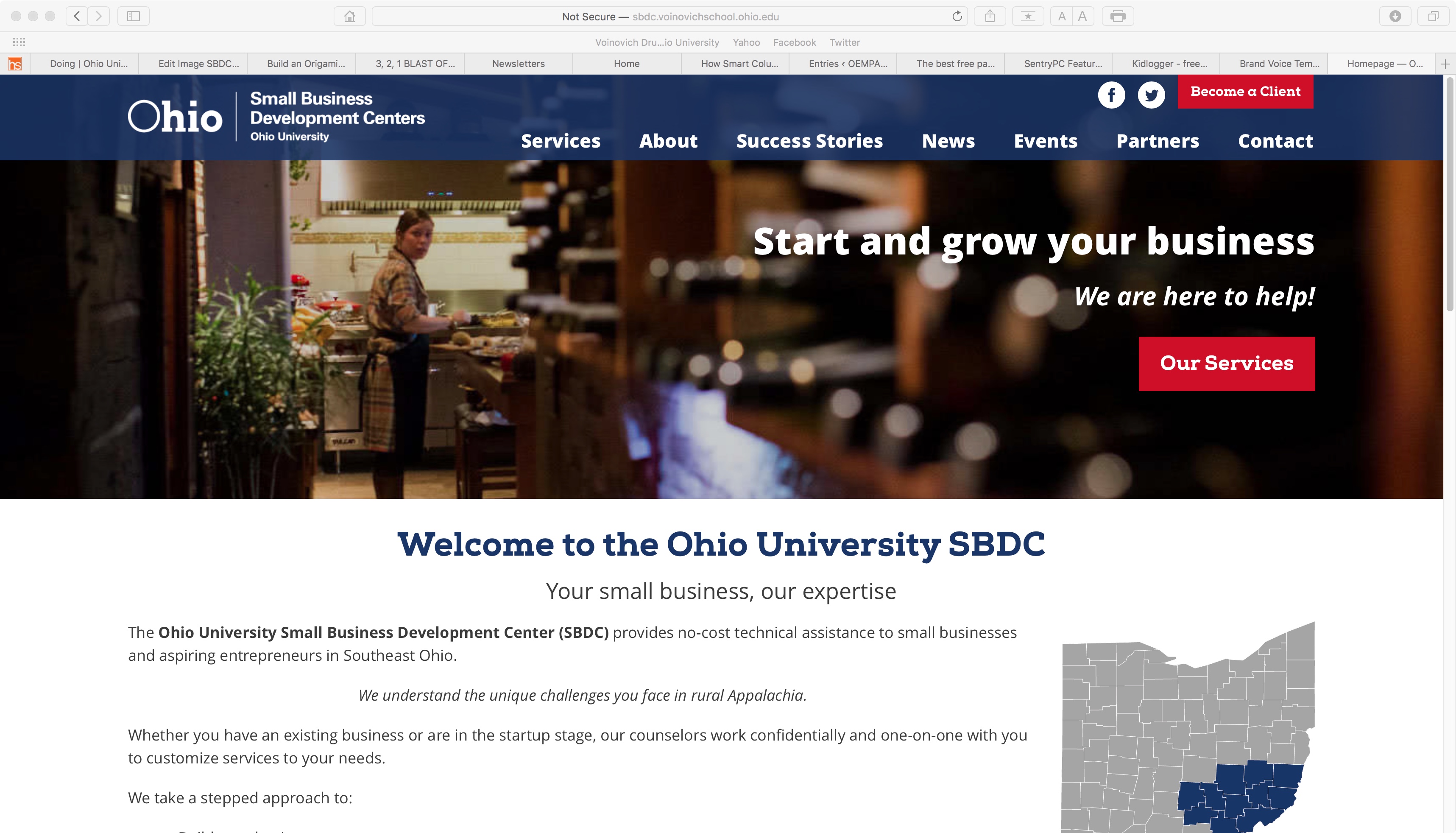 OHIO SBDC Web Preview