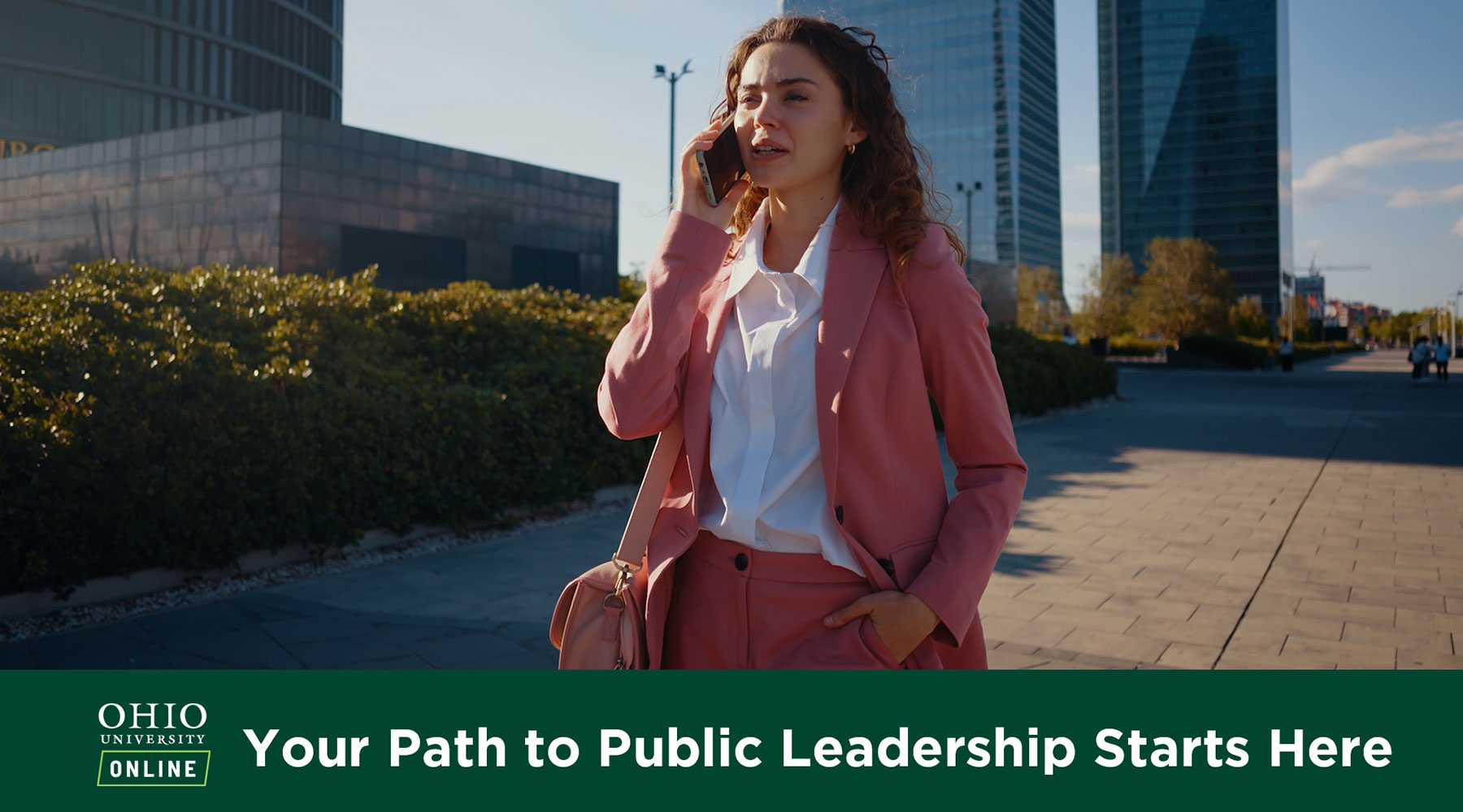 Ohio University Online, Your path to public leadership starts here