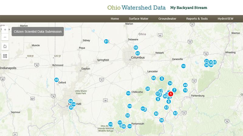 Watershed Data Map