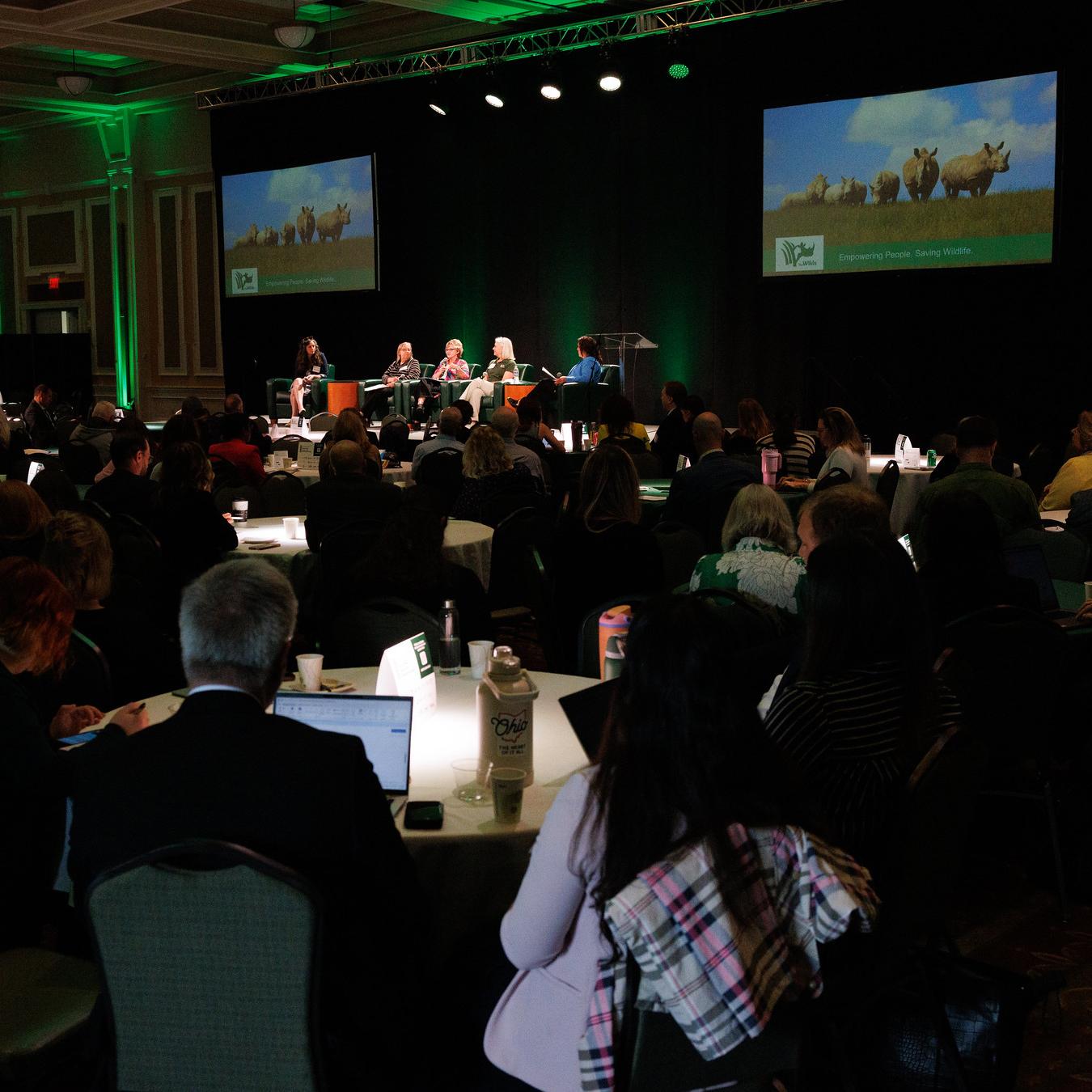 State of the region panelist speaking