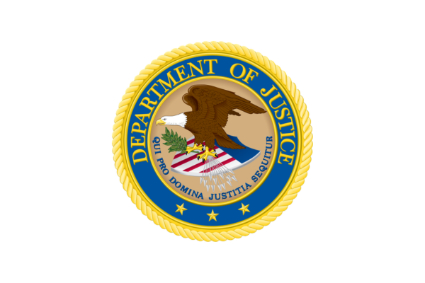 U.S. Department of Justice logo
