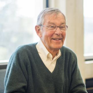 Senator Voinovich at an Ohio University event.