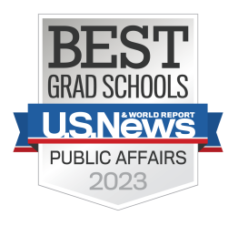 2023 Best Public Affairs Grad Schools Badge